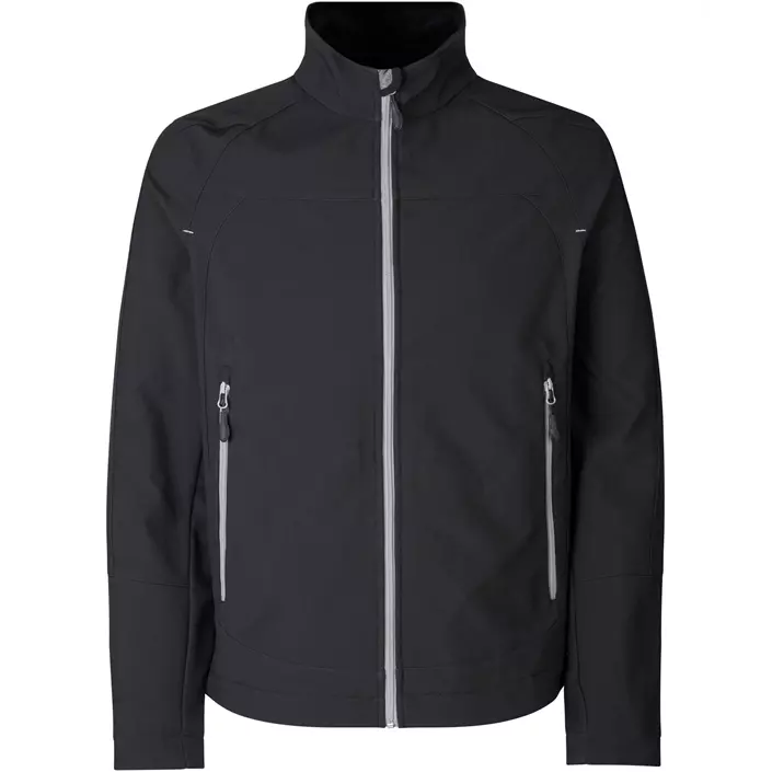 ID Performance softshell jacket, Black, large image number 0