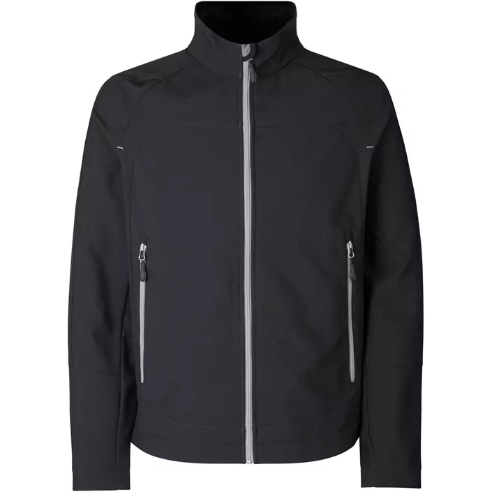 ID Performance softshell jacket, Black, large image number 0