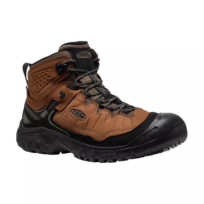 Keen Targhee IV Mid WP vandrestøvletter, Bison/Black, large image number 2