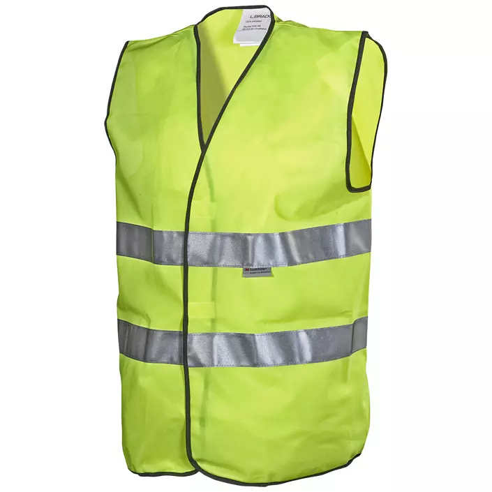 L.Brador safety waistcoat 414P, Hi-Vis Yellow, large image number 0