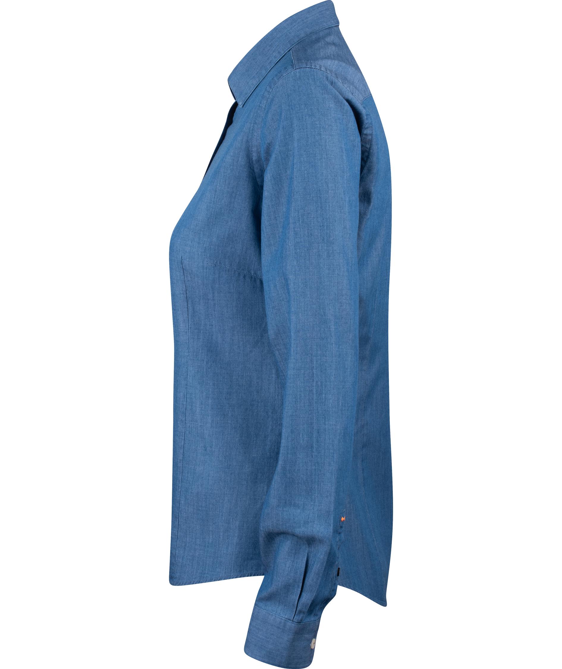 J. Harvest & Frost Indigo Bow 130 lady fit shirt, Indigo, large image number 2