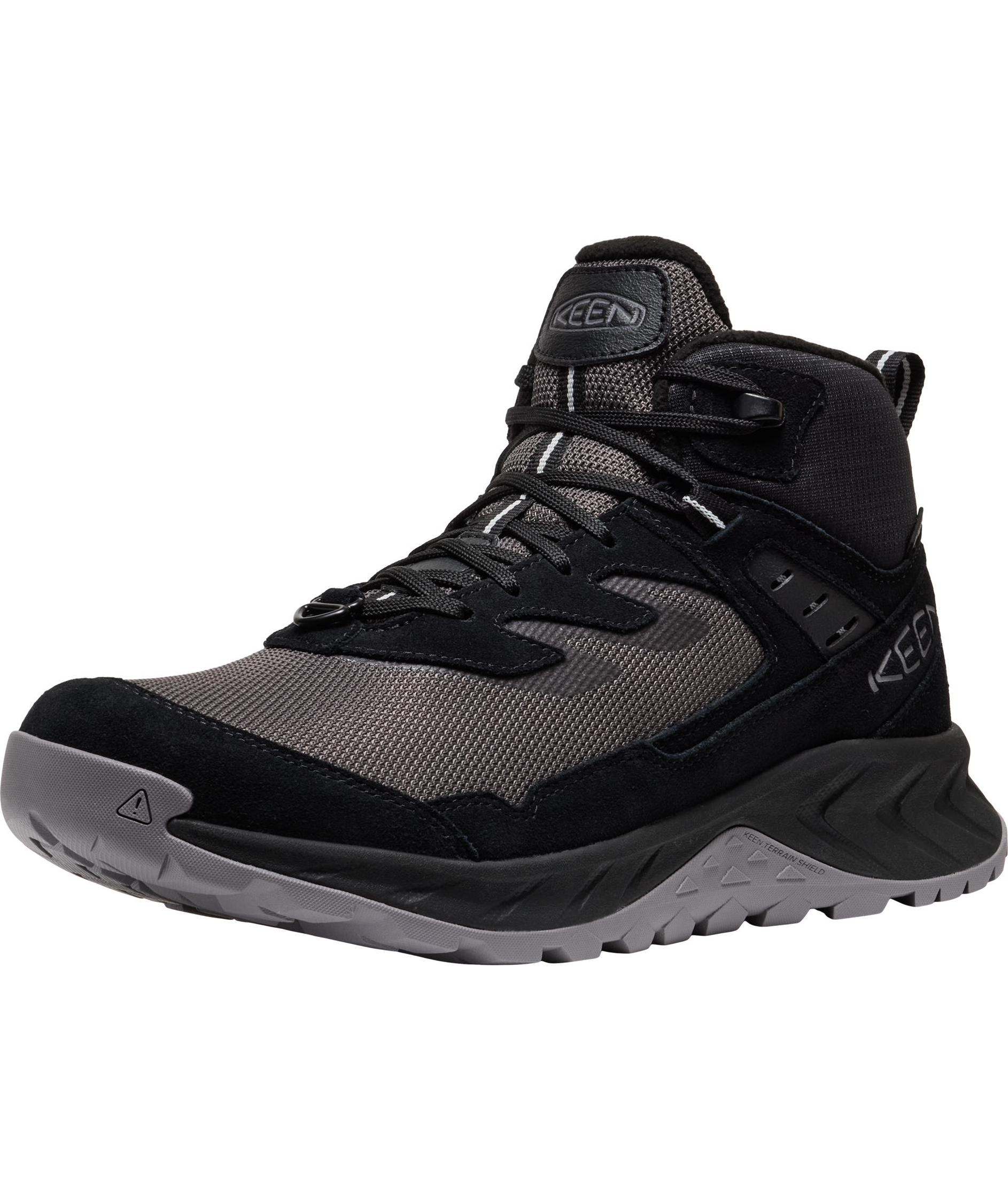 Keen Hightrail Mid Polar hiking boots, Black/Steel Grey, large image number 3
