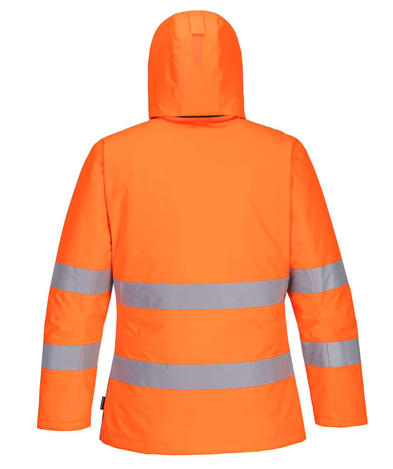 Portwest PW2 winter jacket, Hi-Vis Orange/Black, large image number 2