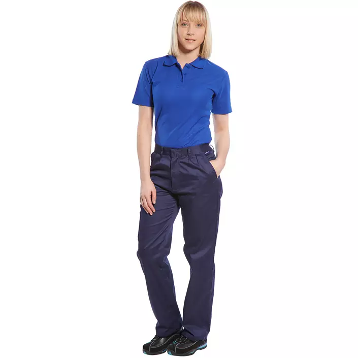 Portwest women's service trousers, Marine Blue, large image number 1