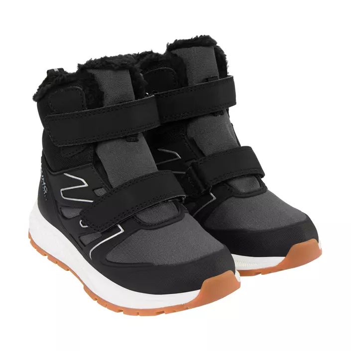 Viking Equip Defence Warm WP 2V støvler for barn, Black/Charcoal, large image number 2