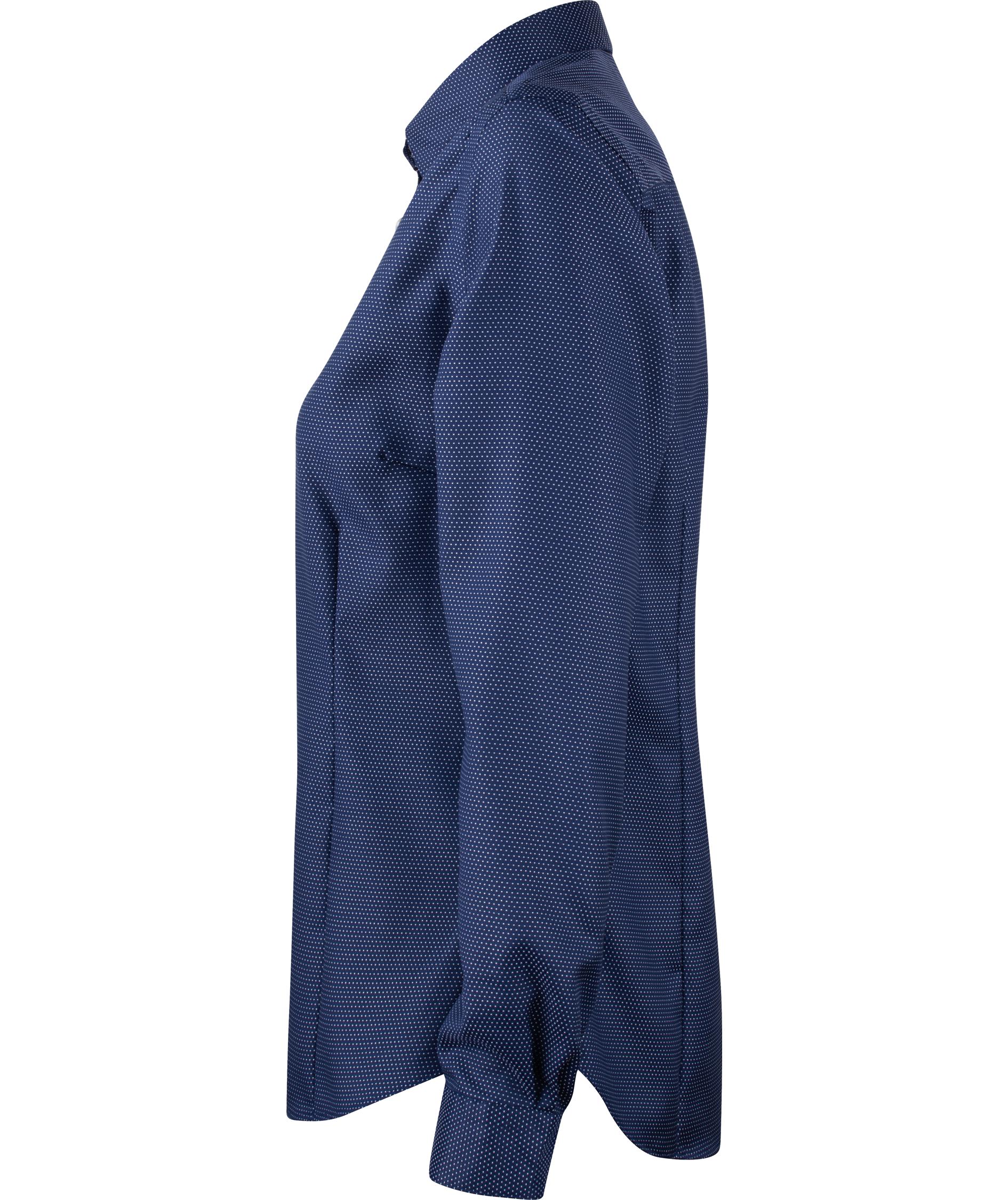 J. Harvest & Frost Purple Bow 49 lady fit shirt, Navy/White dot, large image number 2