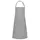 Karlowsky Basic bib apron with pockets, Grey, Grey, swatch