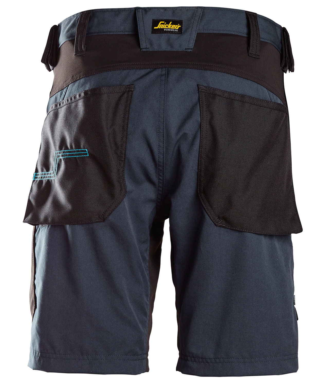 Snickers LiteWork 37.5&reg; work shorts 6112, Marine Blue/Black