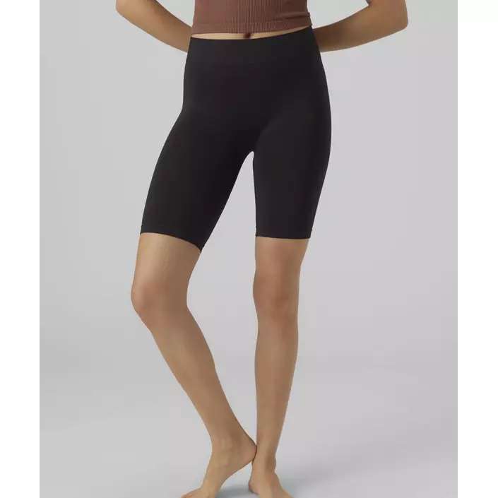 Vero Moda VMJACKIE seamless innershorts dam, Black, large image number 3
