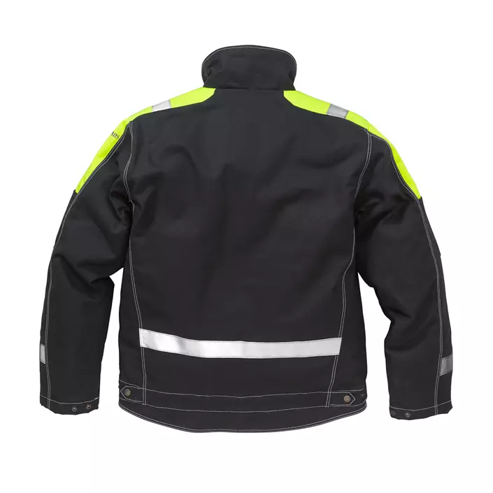 Fristads craftsman winter jacket 447, Black, large image number 1