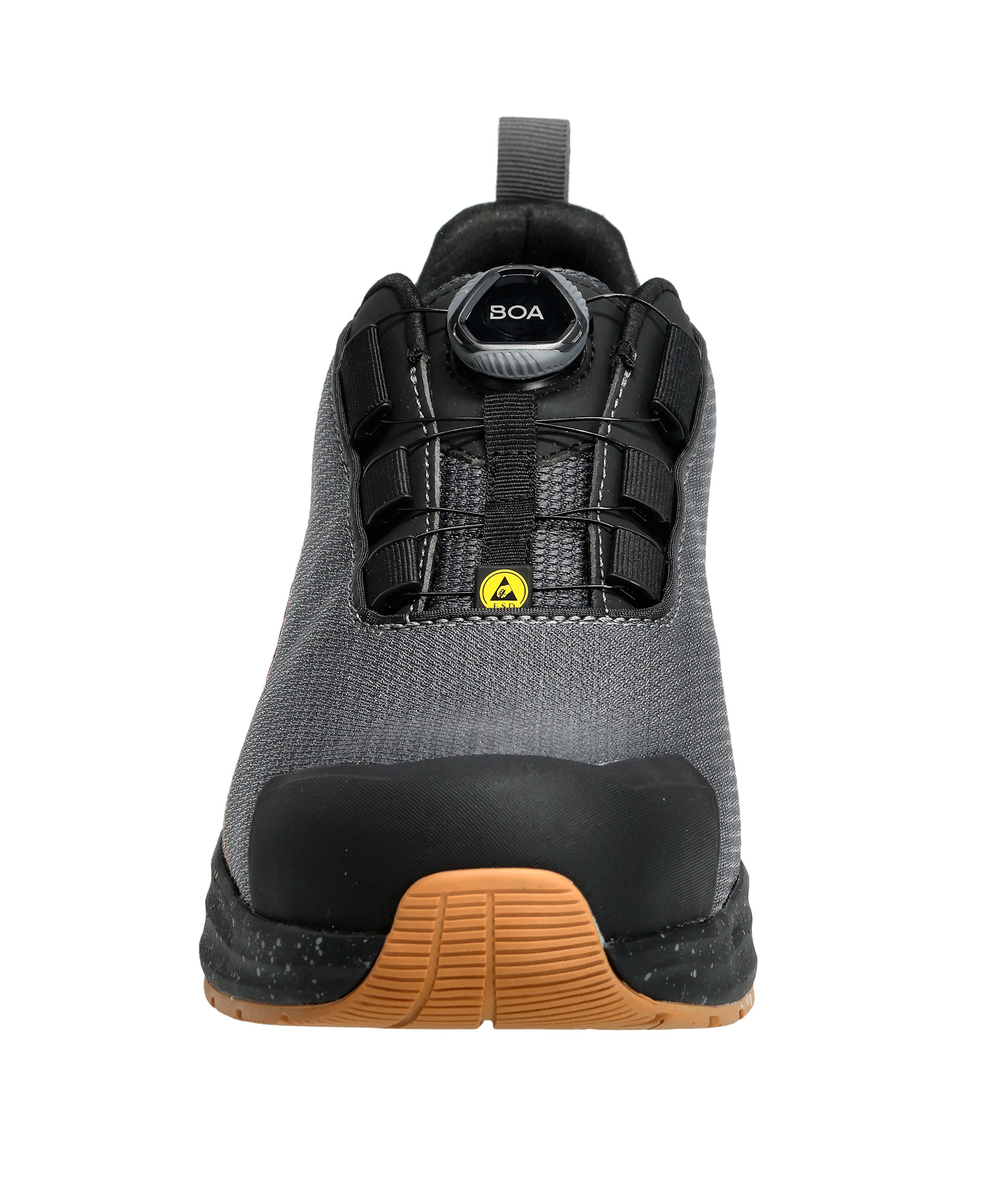 Mascot Customized dame sikkerhedssko S1PS, Stengr&aring;/n&oslash;ddebrun, large image number 3