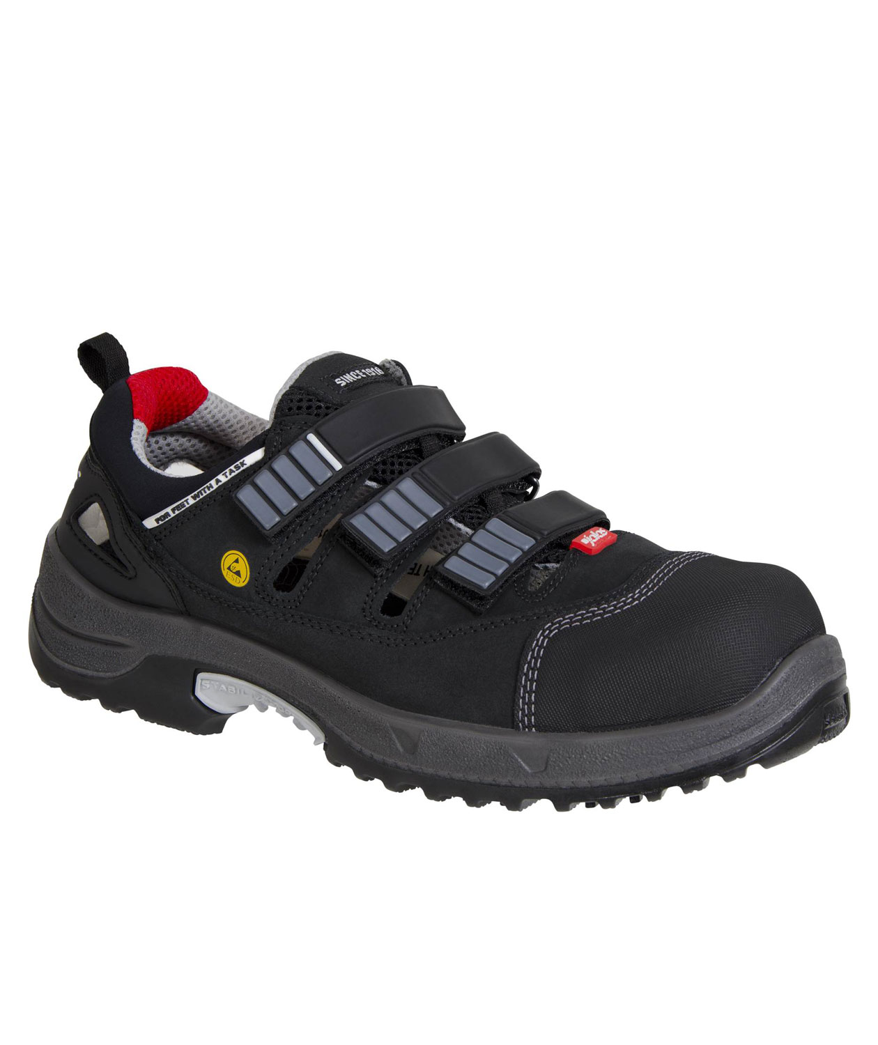 Jalas 3020 Zenit safety sandals S1, Black, large image number 2