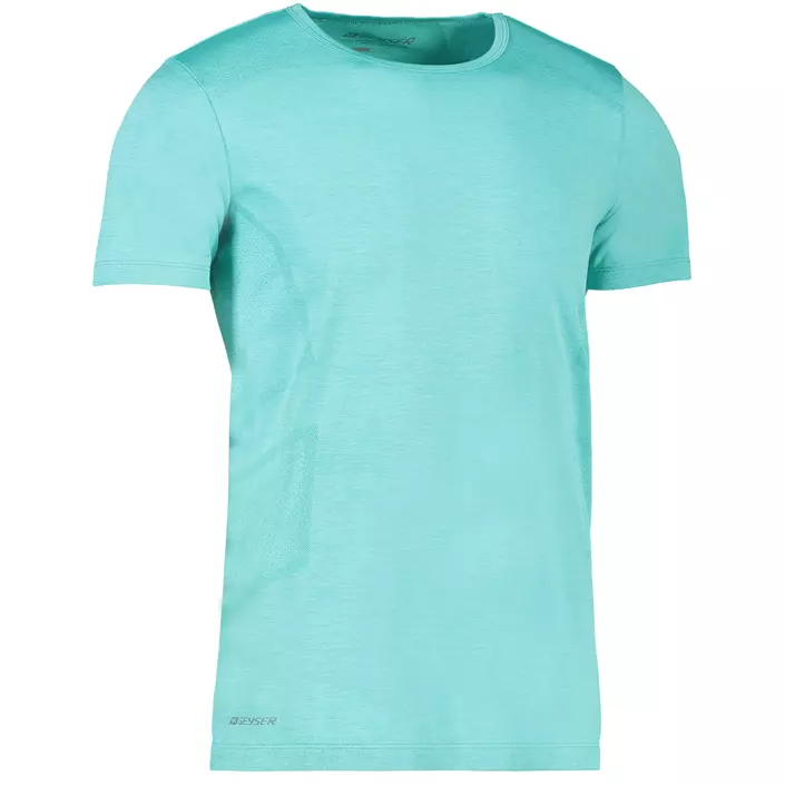 GEYSER sömlös T-shirt, Mint melange, large image number 1