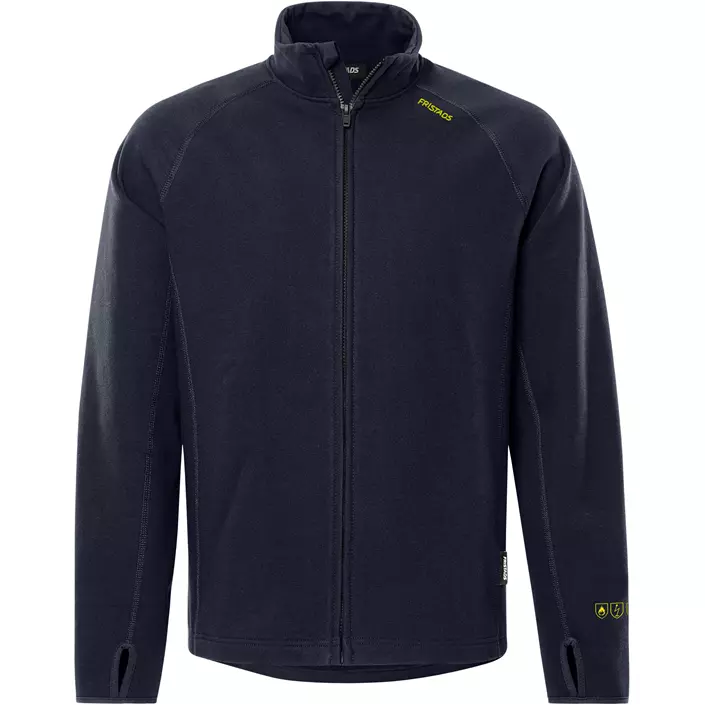 Fristads Flamestat cardigan 7044 MFRN, Mørk Marine, large image number 0