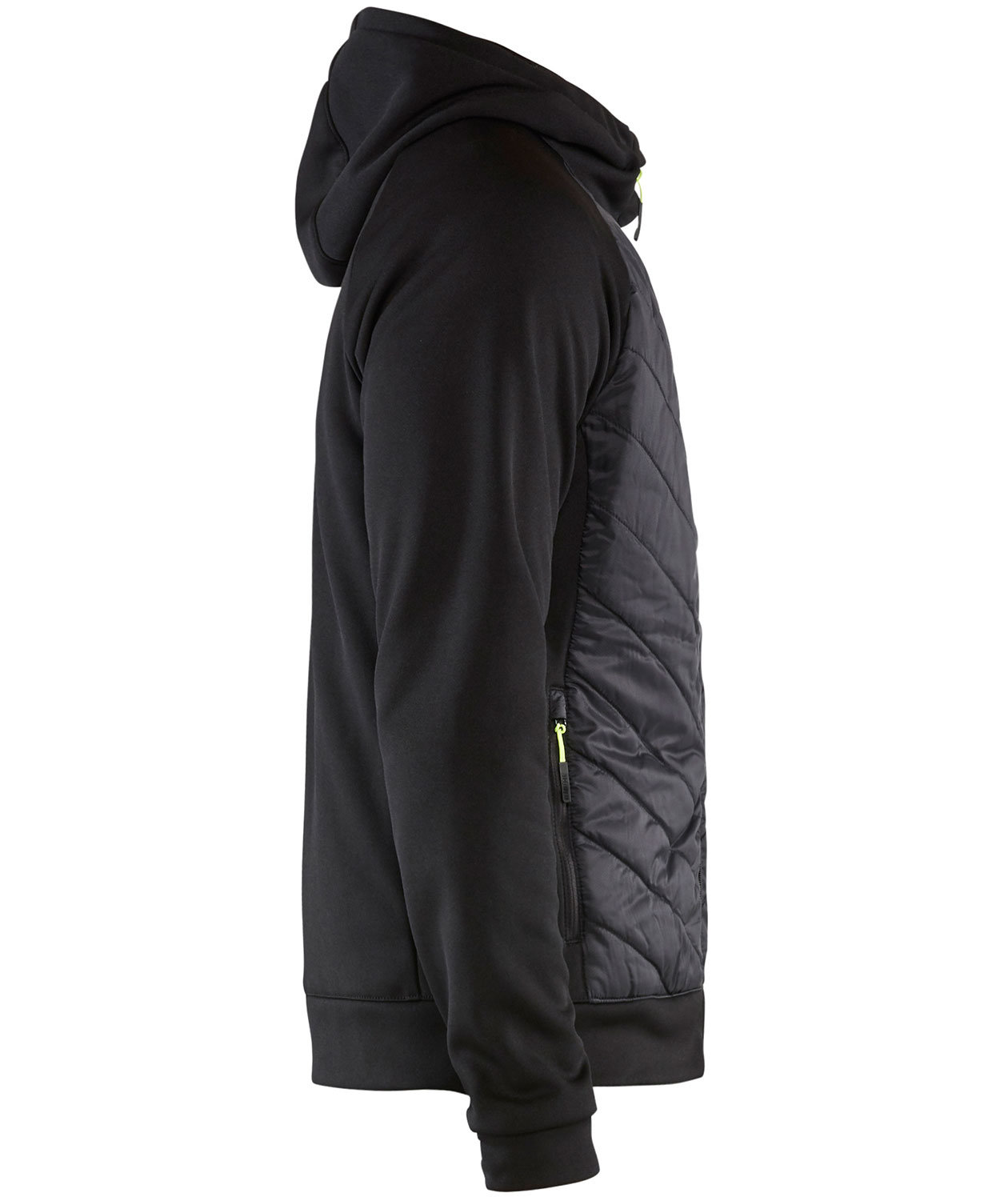 Bl&aring;kl&auml;der hybrid hoodie, Black/Hi-Vis Yellow, Black/Hi-Vis Yellow, large image number 3