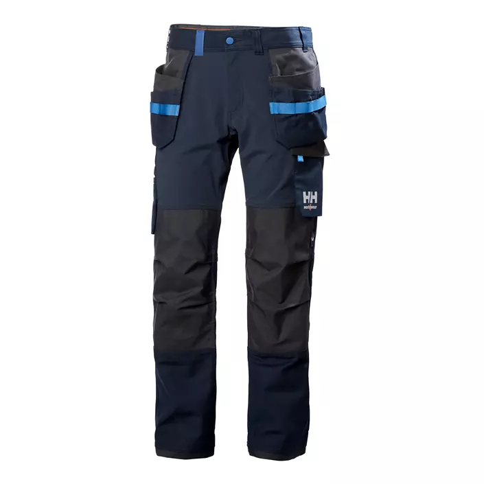 Helly Hansen Oxford 4X craftsman trousers full stretch, Navy/Ebony, large image number 0