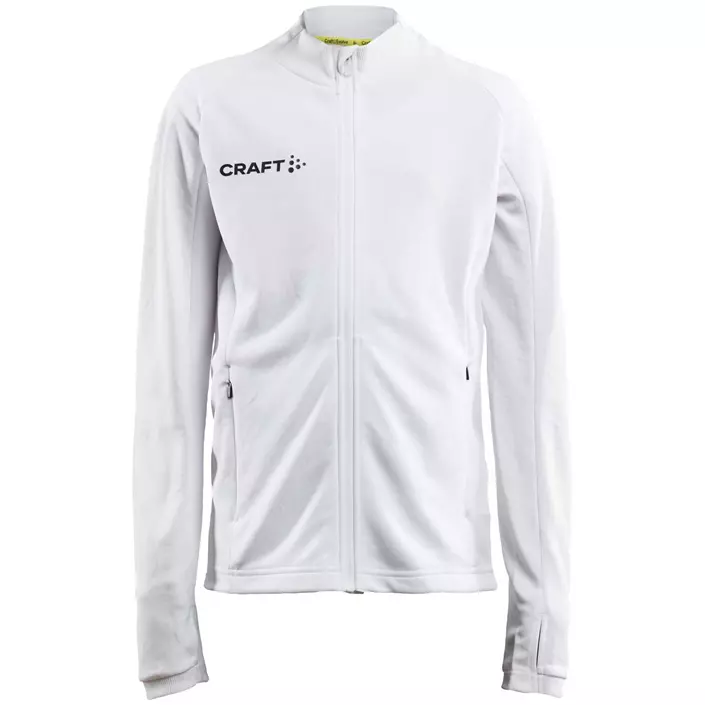 Craft Evolve Full Zip Sweatshirt für Kinder, Weiß, large image number 0