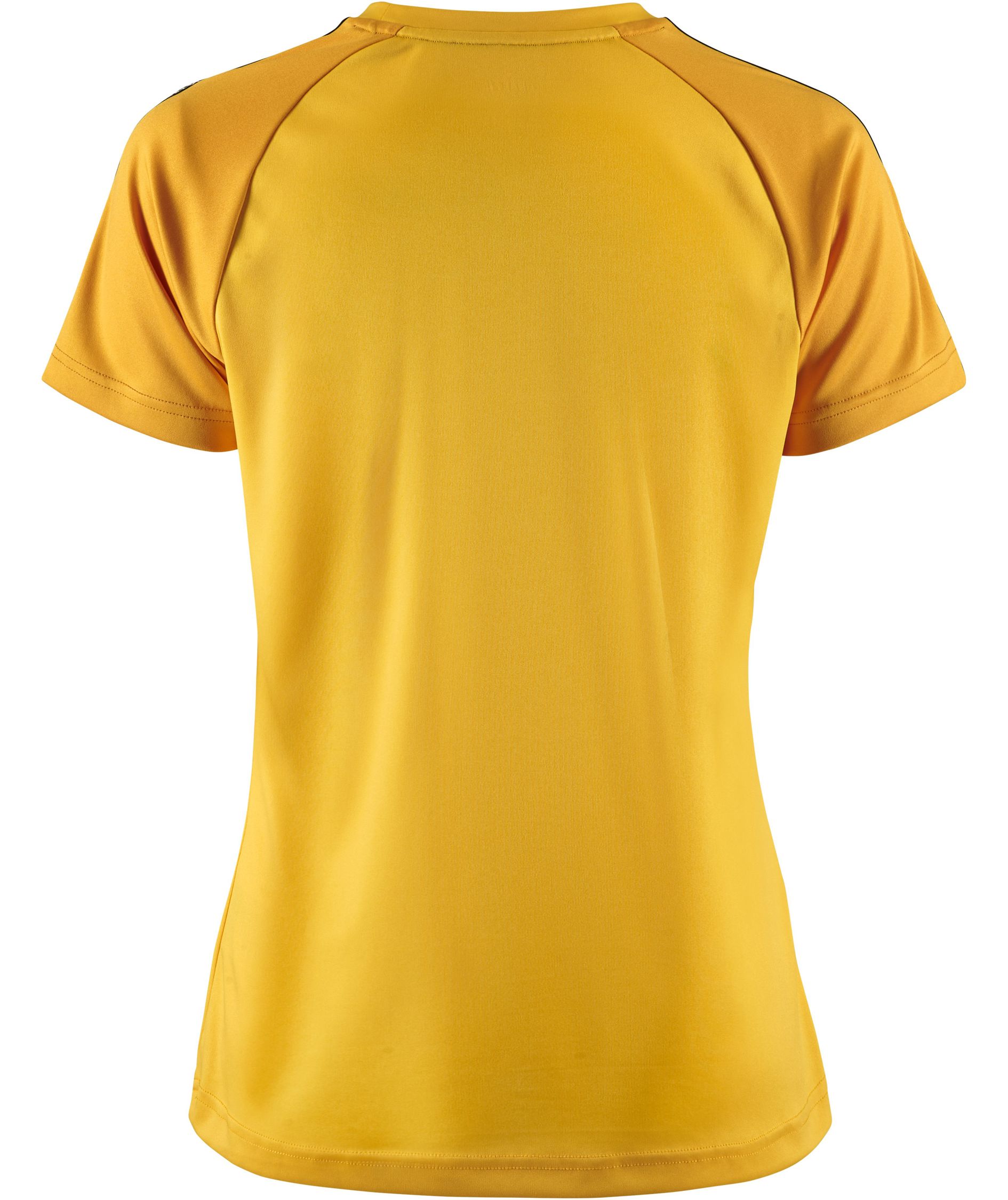 Craft Squad 2.0 Contrast T-shirt dam, Sweden Yellow-Golden, large image number 2