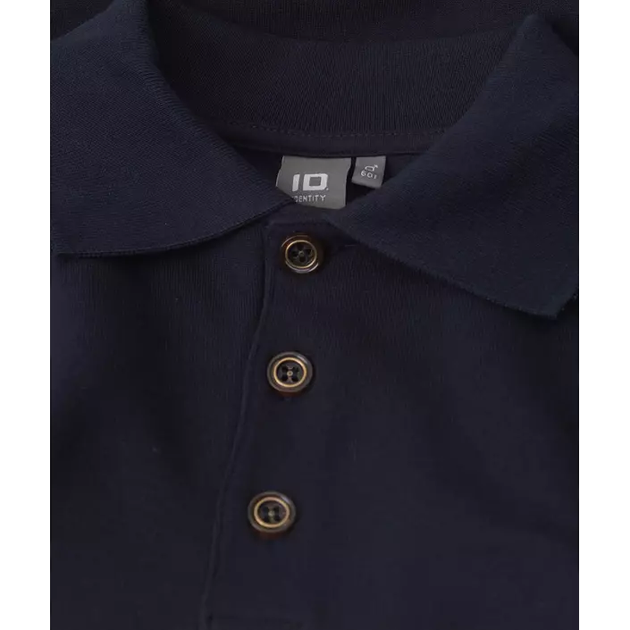 ID Game langärmliges Polo-Sweatshirt, Marine, large image number 3