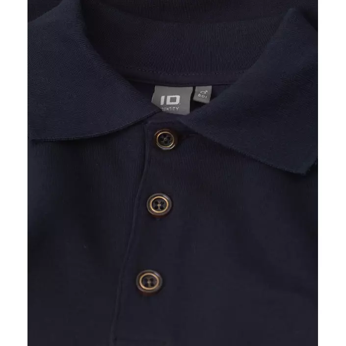 ID Game langärmliges Polo-Sweatshirt, Marine, large image number 3