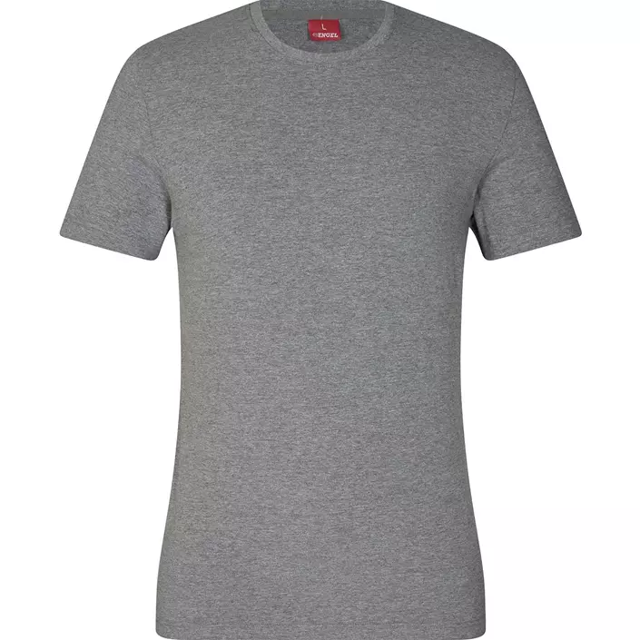 Engel Stretch T-shirt, Grey Melange, large image number 0