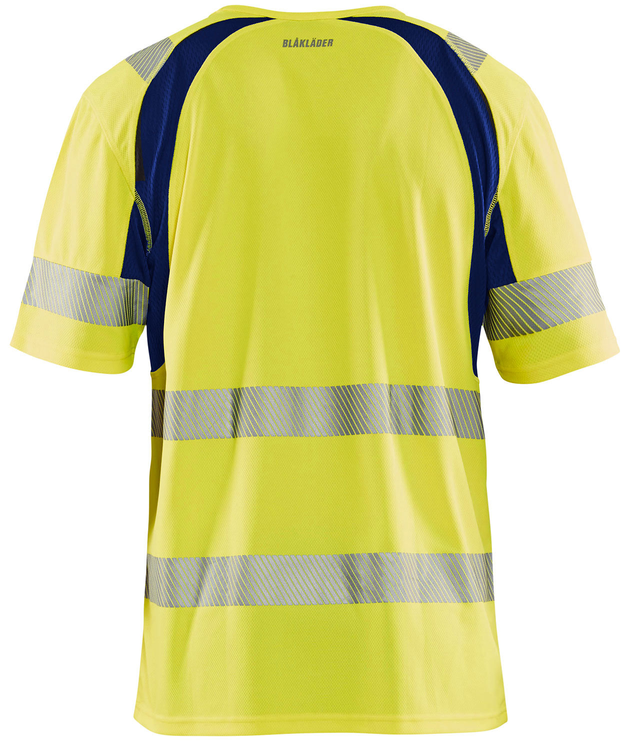 Bl&aring;kl&auml;der UV T-Shirt, Hi-vis gelb/marine, large image number 1