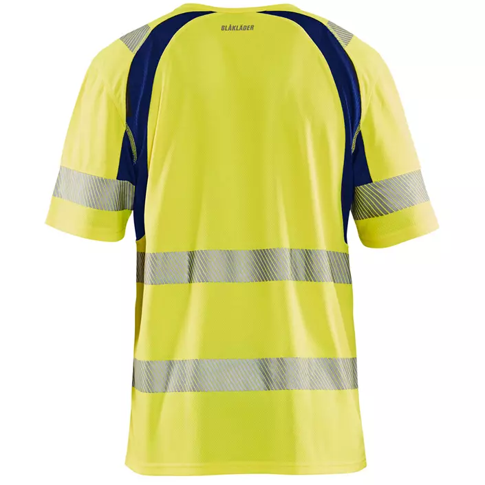 Blåkläder UV-T-shirt, Varsel gul/marinblå, large image number 1