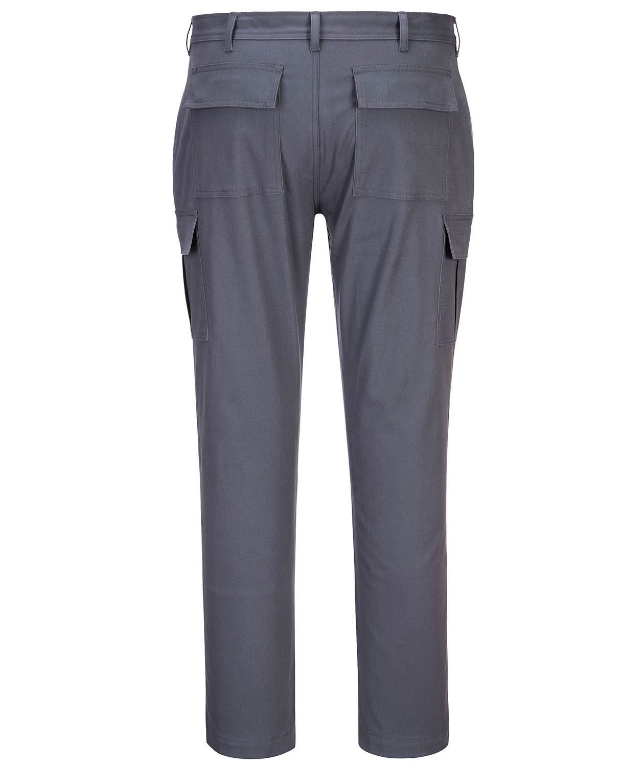 Portwest stretch slimfit service trousers, Charcoal