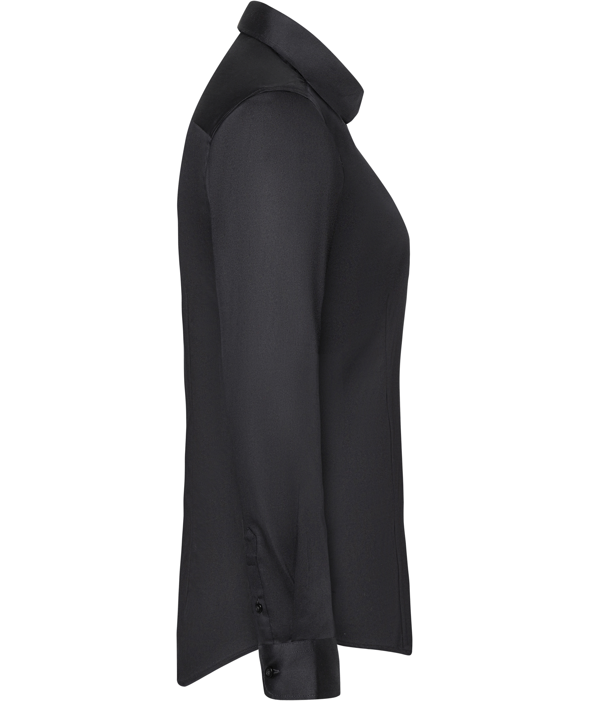 Karlowsky modern fit stretch Damenhemd, Black, large image number 3