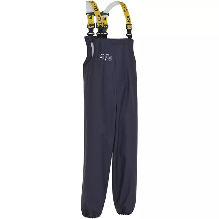 ELKA PRO PU hängselbyxa, Navy, large image number 0