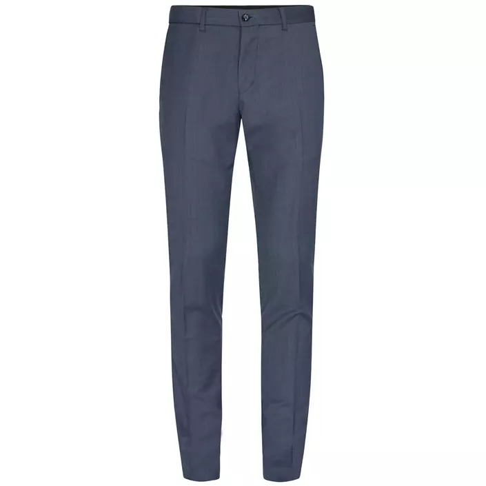 Sunwill Super 130 Fitted wool trousers, Dark Blue, large image number 0