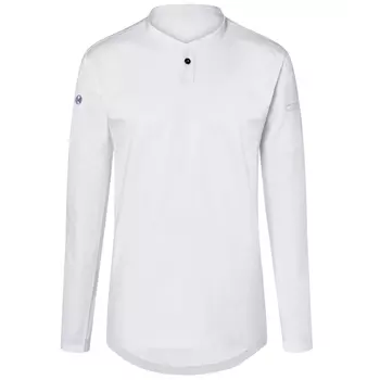 Karlowsky Performance women's long-sleeved Polo shirt, White