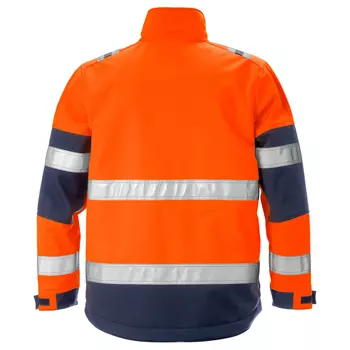 Fristads Gen Y softshell jacket 4083, Hi-vis Orange/Marine