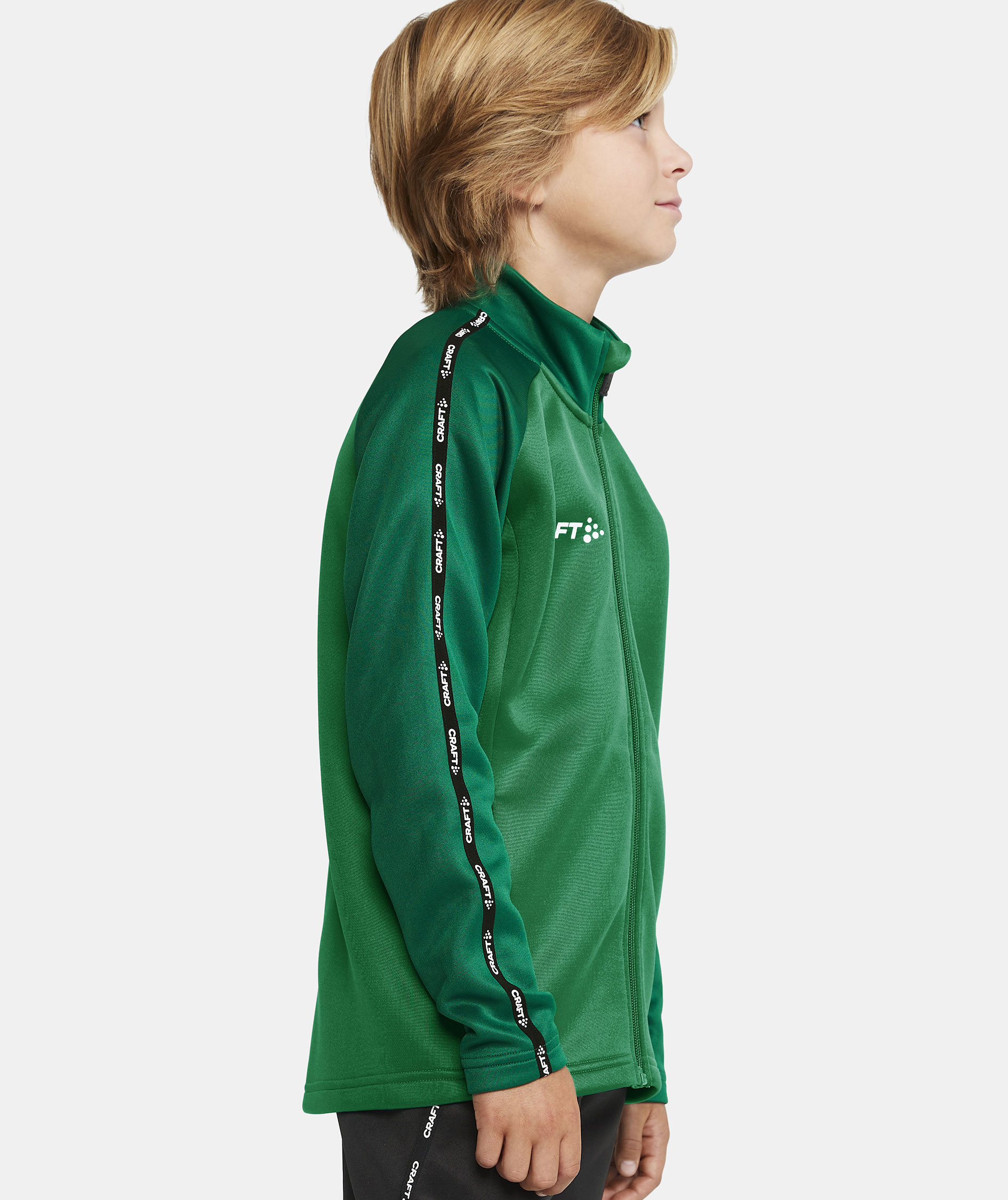 Craft Squad 2.0 cardigan for kids, Team Green-Ivy, large image number 6