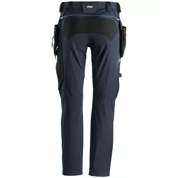 Snickers LiteWork craftsman trousers 6208 full stretch, Navy/Black