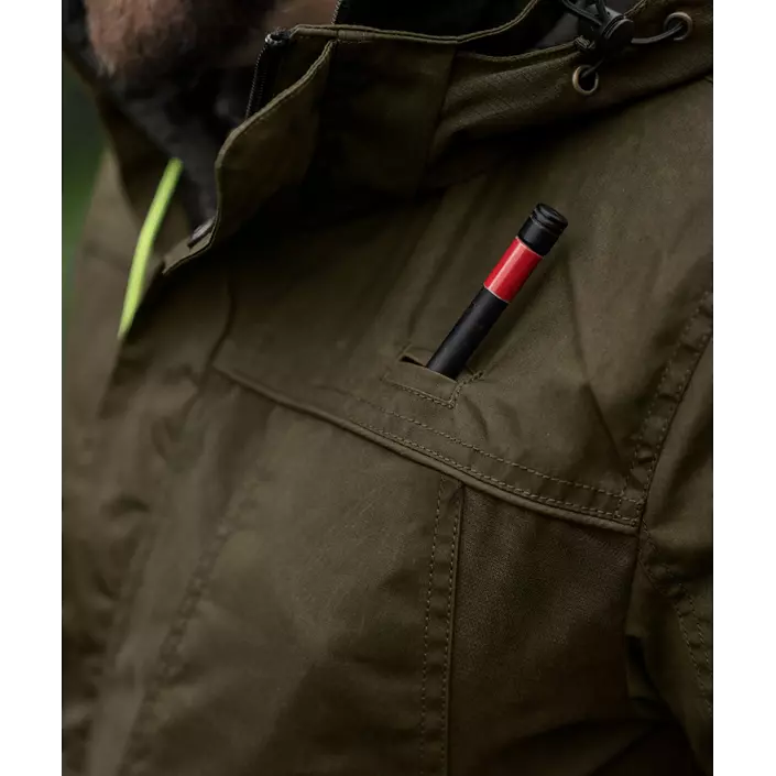 Seeland Key-Points Elements jacket, Pine Green/Dark Brown, large image number 10