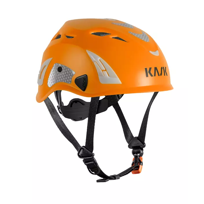 Kask Superplasma HI-VIZ safety helmet, Orange, Orange, large image number 0