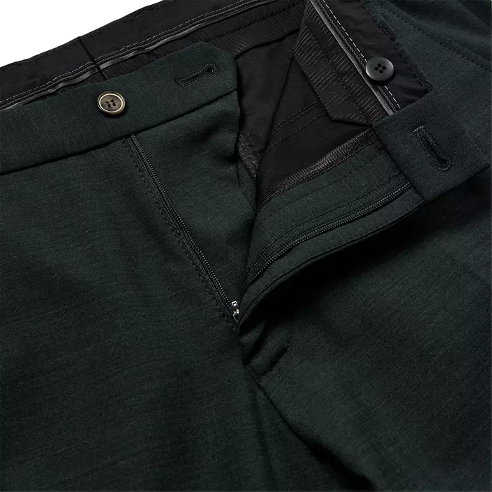 Sunwill Fitted fit bukser med uld, Green, large image number 3