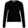 Claire Woman Camilla women's knitted cardigan, Black, Black, swatch