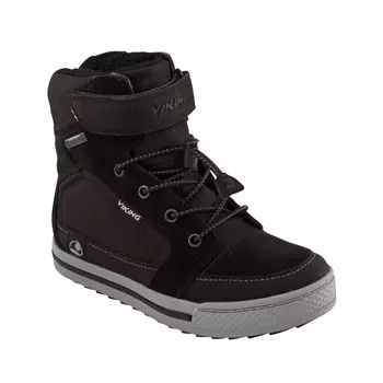 Viking Zing GTX winter boots for kids, Black/Grey
