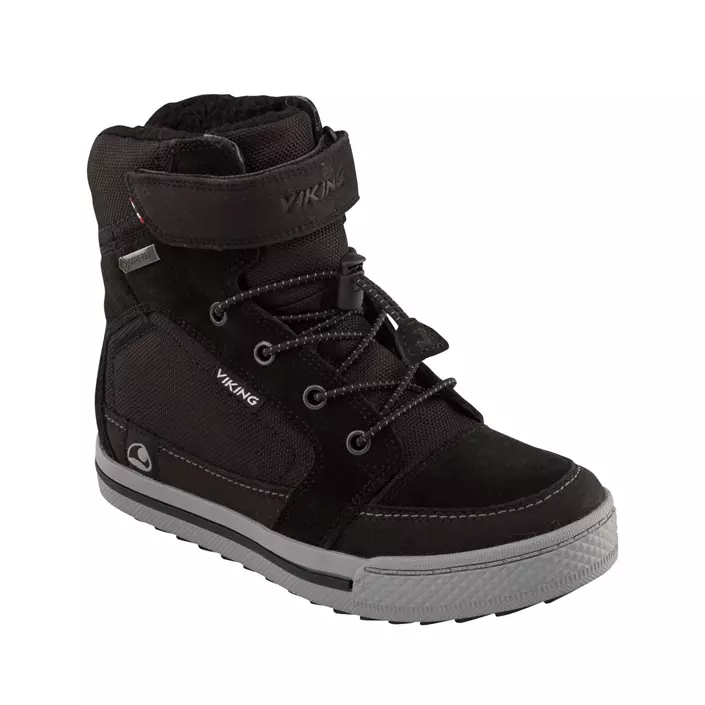 Viking Zing GTX winter boots for kids, Black/Grey, large image number 0