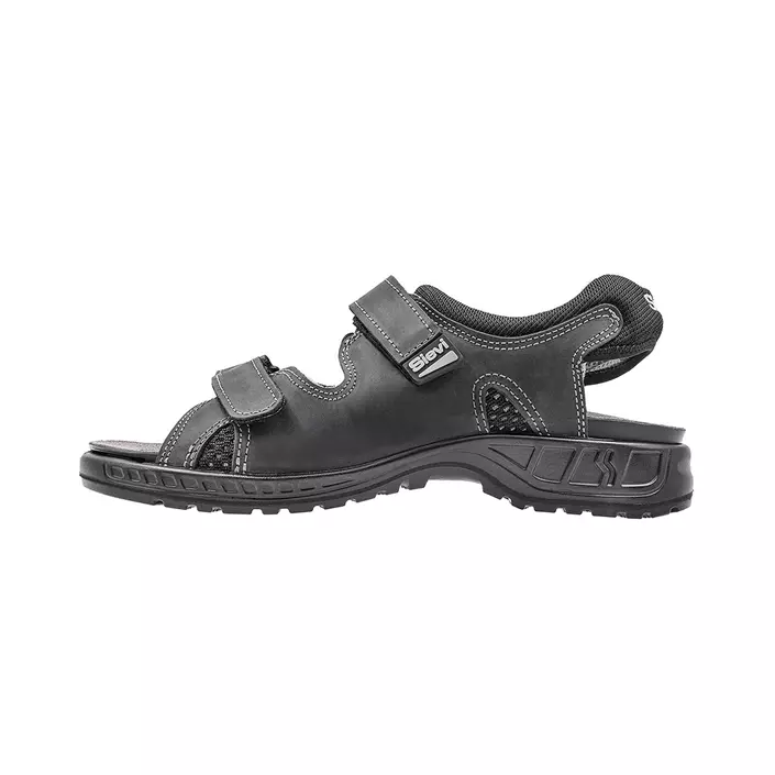 Sievi Rom 2 work sandals OB, Black, large image number 0