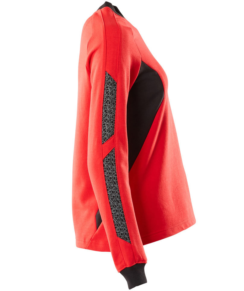 Mascot Accelerate dame sweatshirt, Signal r&oslash;d/svart, large image number 3