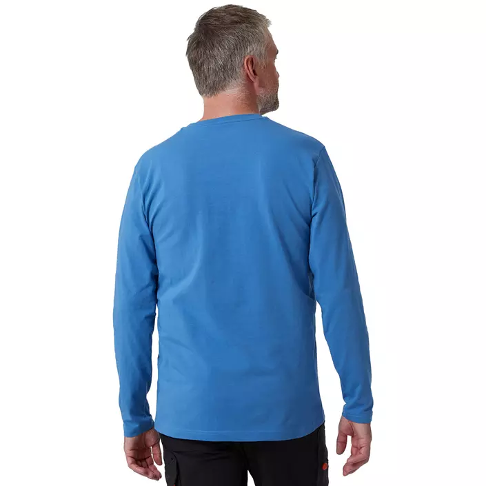 Helly Hansen langermet T-skjorte, Stone Blue, large image number 2