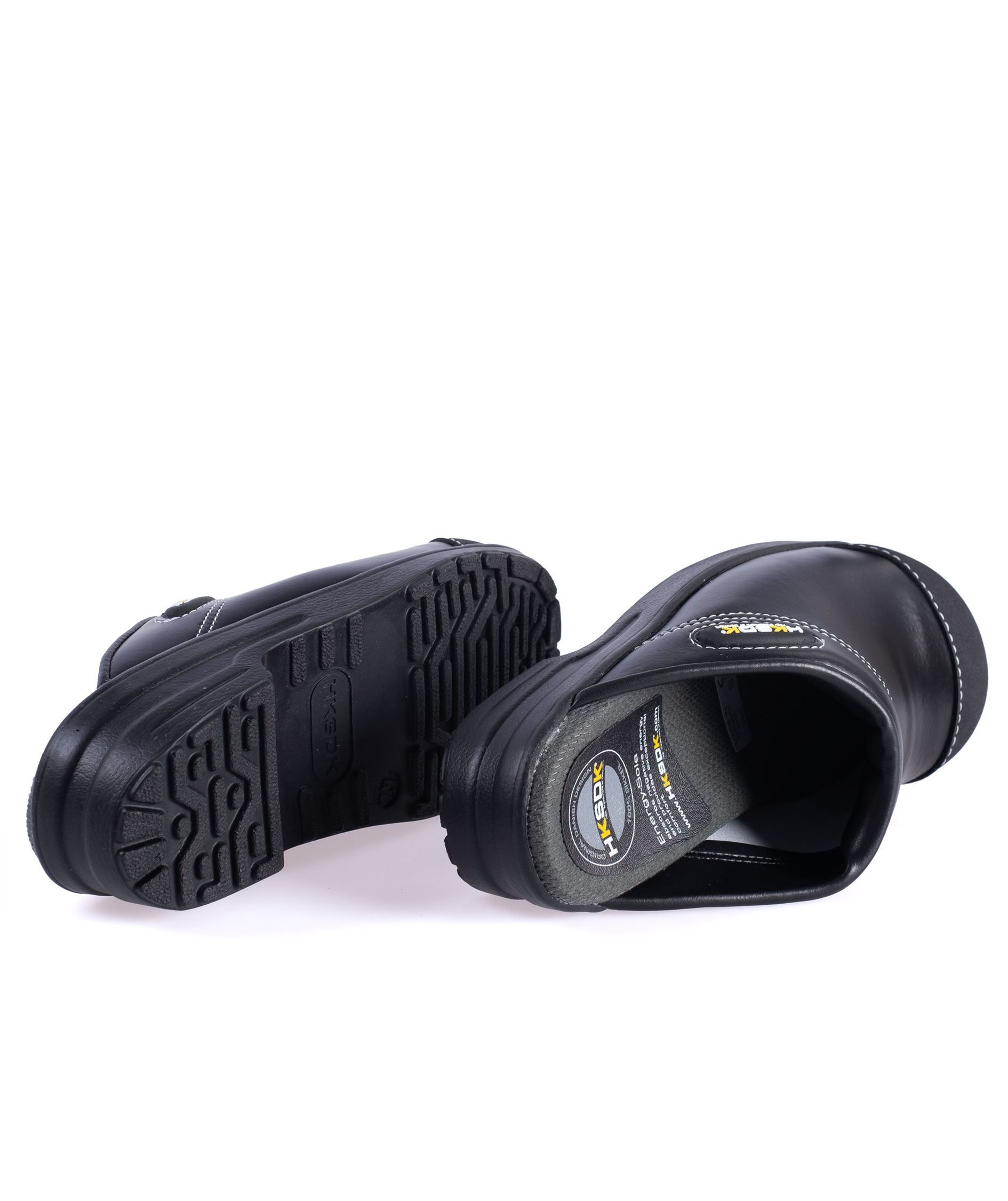 HKSDK S90 safety clogs without heel cover SB, Black