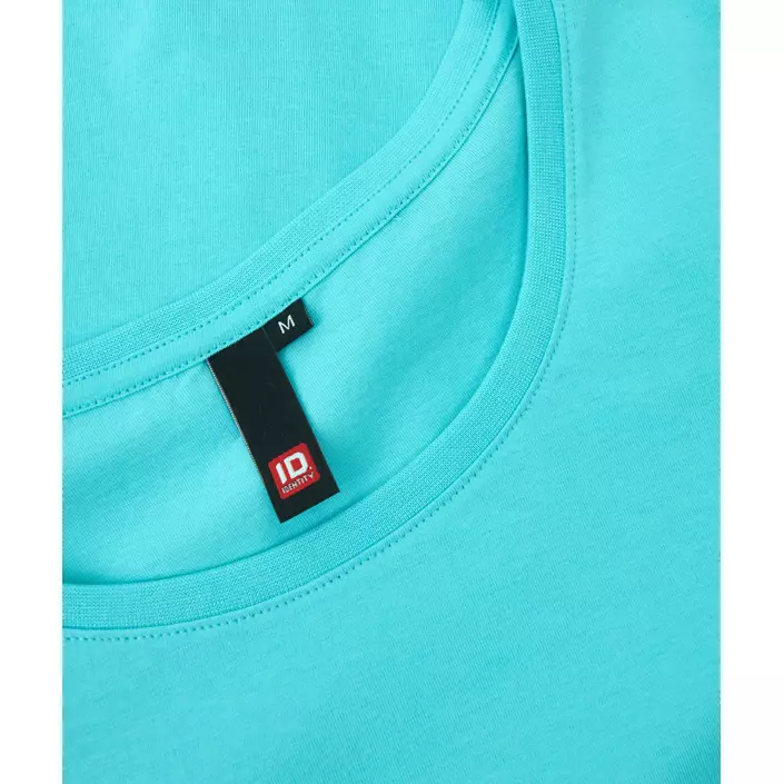 ID women's O-neck T-shirt, Mint, large image number 3