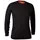 Deerhunter Quinn baselayer sweater with merino wool, Black Oak, Black Oak, swatch
