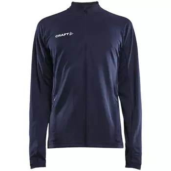 Craft Evolve Full Zip sweatshirt, Navy
