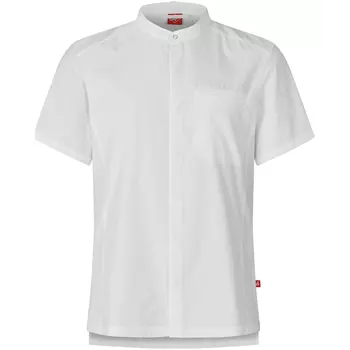 Segers 1006 regular fit kortærmet kokkeskjorte, Hvid