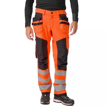 Helly Hansen Alna 2.0 craftsman trousers, Hi-vis Orange/charcoal